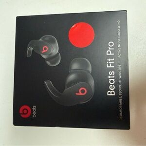 Beats by Dre Fit Pro Black Earbud Headphones